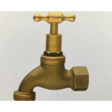 Manual surface cooper sand blasting brass water bibcock tap